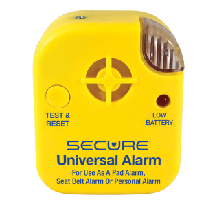 Yellow Universal Alarm front