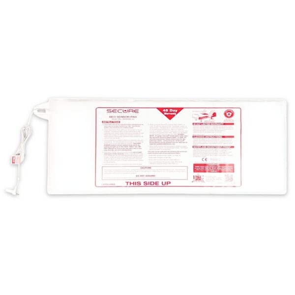 Secure BEDPAD-45 bed sensor pad for fall and wandering prevention