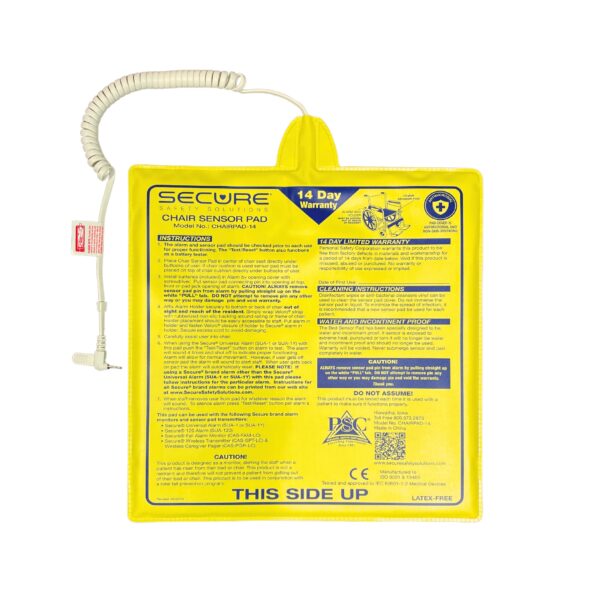 Secure 12" x 12" 14-Day Warranty Chair Pad