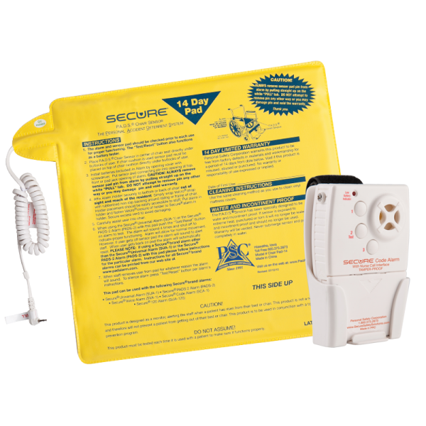 Secure® 14 Day Code Fall Monitor Chair Pad Set-4