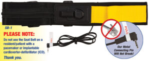 SB-1 alarming wheelchair seat belt