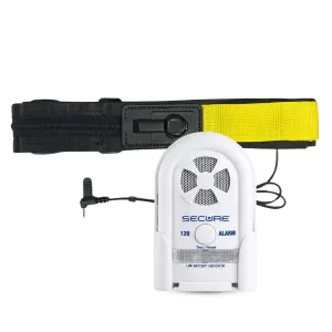 SB-5SET Wheelchair Seat Belt Alarm Set with SUA-120 Monitor and SB-1 Wheelchair Seat Belt