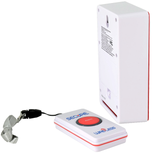One Call Button Caregiver Alert System - Back Angle
