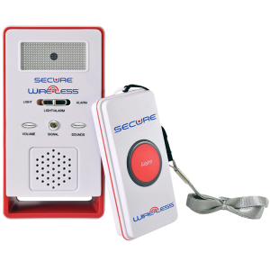 Wireless Slimline Pager One Call Button System | Secure Safety Solutions