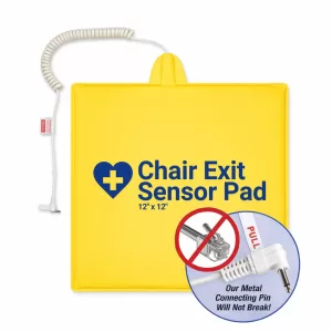 Secure CHAIRPAD-14 chair sensor pad metal connecting pin will not break.