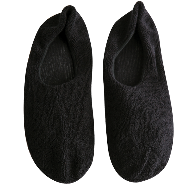 Secure® Fall Management Non-Slip Slippers - Black