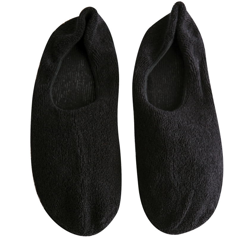 slip on black slippers