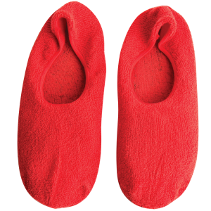 Secure® Fall Management Non-Slip Slippers - Red