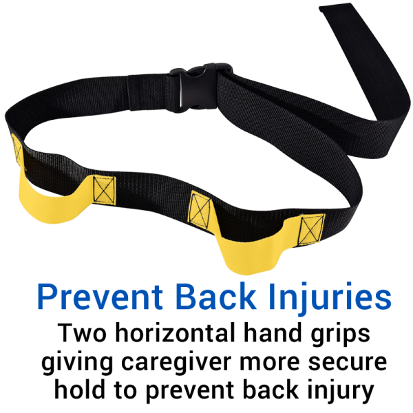 Secure® Two Hand Grip Gait Belt - Prevent Back Injuries