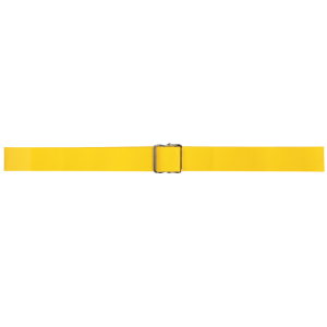 Secure® 60" Gait Belt with Metal Buckle - Yellow