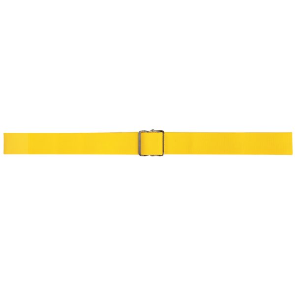 Secure® 60" Gait Belt with Metal Buckle - Yellow