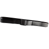 Secure® EZ Clean Vinyl Gait Belt with EZ Release Plastic Buckle - Black