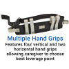 Secure® Six Hand Grip Transfer & Walking Belt - Multiple Hand Grips
