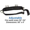 Secure® Six Hand Grip Transfer & Walking Belt - Adjustable