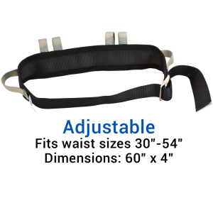 Secure® Six Hand Grip Transfer & Walking Belt - Adjustable