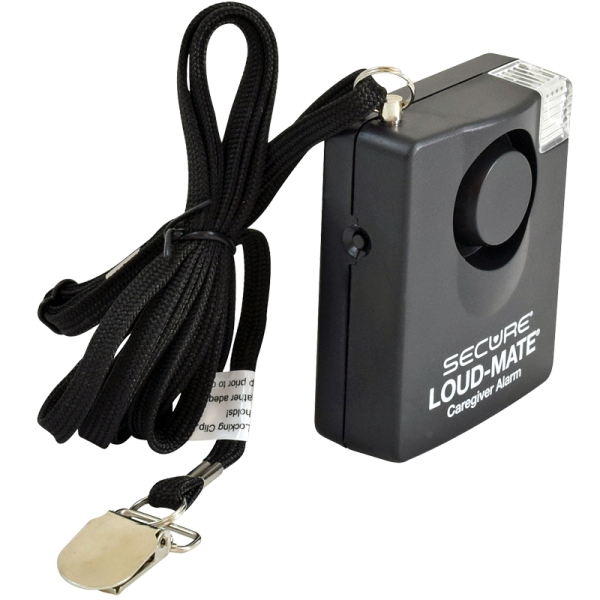 Secure® Loud-Mate® Pull String Fall Monitor - side view