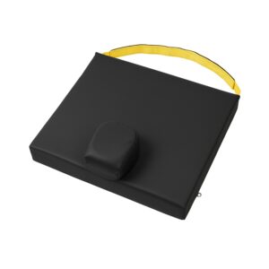 Secure SCPC-1 wedge pommel cushion with safety strap