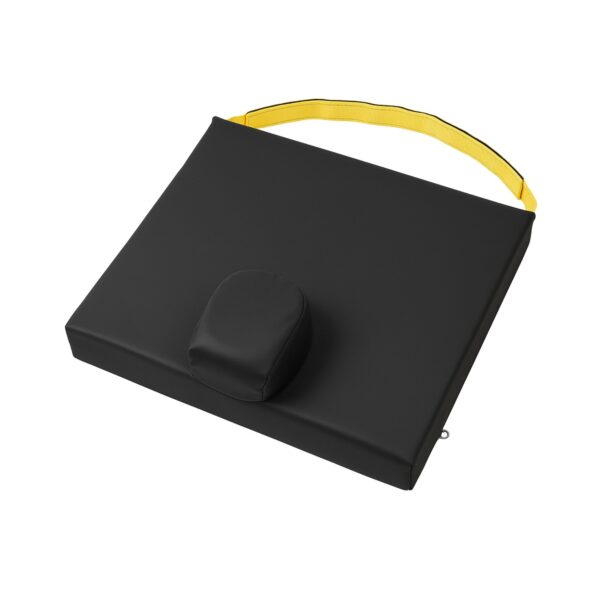 Secure SCPC-1 wedge pommel cushion with safety strap
