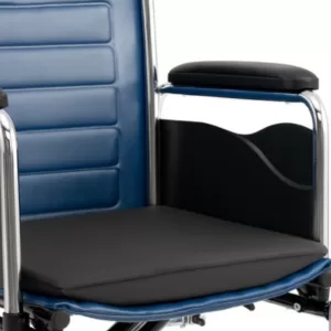 Secure sling seat rigidizer support with safety straps