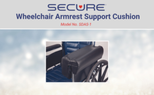 SDAS-1 Wheelchair Armrest Support Cushion