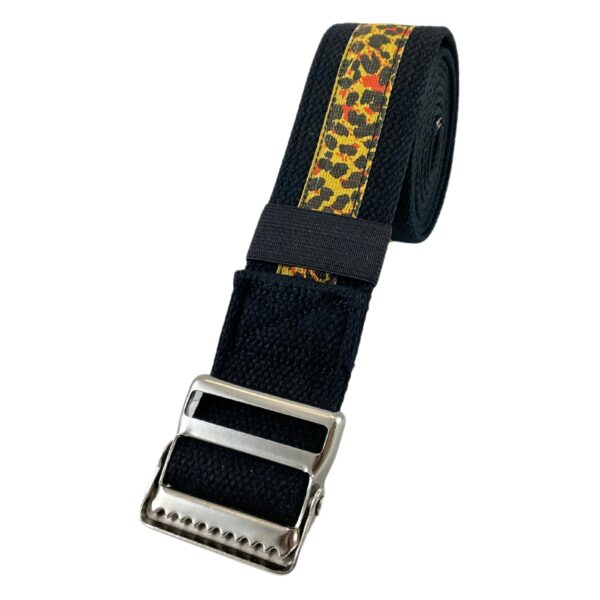 SGBM-72L 72 Inch Transfer Gait Belt, Leopard Print