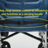 SGSC-1 Wheelchair Gel Seat Cushion with Safety Strap
