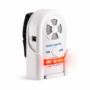 Secure SUA-120 fall alarm monitor for elderly fall and wandering prevention