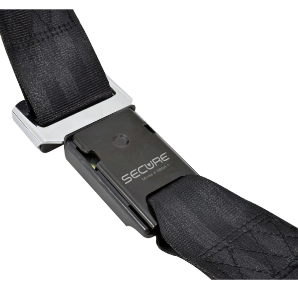 Secure® Non-Monitoring Quick-Release Wheelchair - buckle back