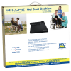 Secure® Gel Seat Cushion w/safety straps - packaging