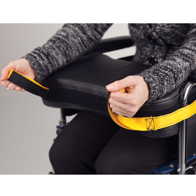 Secure SGSC-1 Gel Seat Cushion with Safety Straps