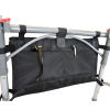 Secure® 6-Pocket Walker Bag in Black - Walker Back