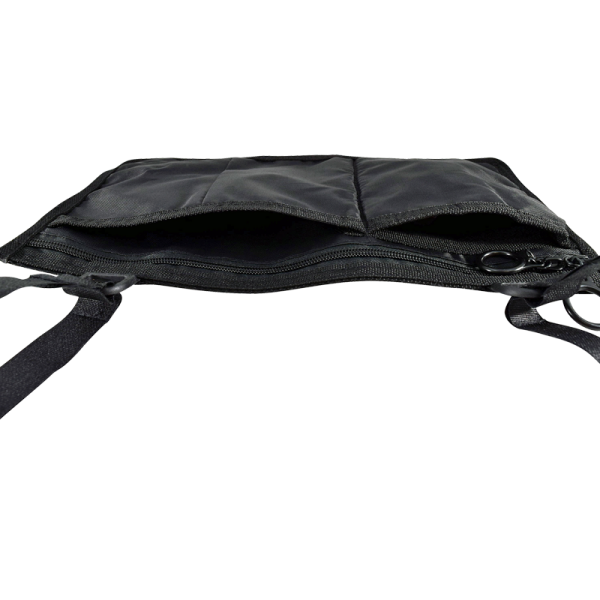 Secure® 3-Pocket Wheelchair or Walker Mobility Pouch - top view