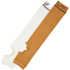 Ultra Soft Wound Prevention SecureSleeves for Arms in Brown/Ivory - straight