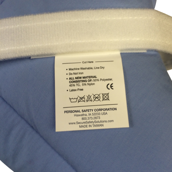 Secure® Comfort Heel Pillow - label
