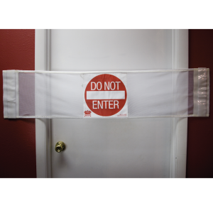 Secure® 3-in-1 Door Safety Banner - Do Not Enter Closed Door