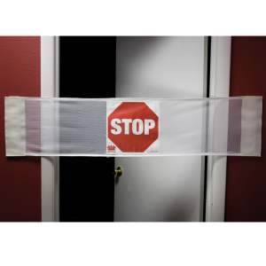 Secure® 3-in-1 Door Safety Banner - Stop Open Door