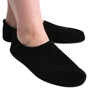 Fall Management Slippers in Black