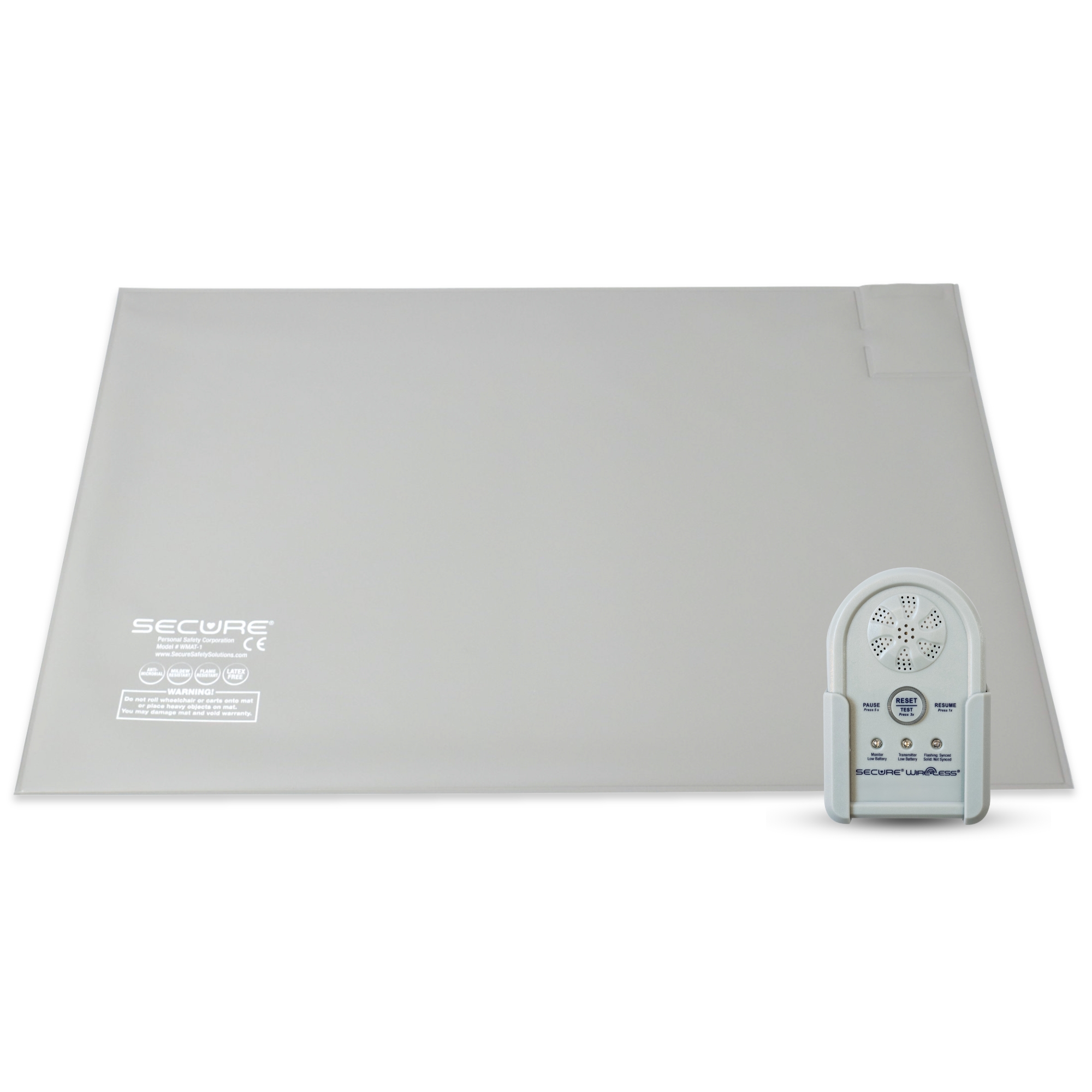Wireless Floor Mat Alarm Set for elderly fall prevention
