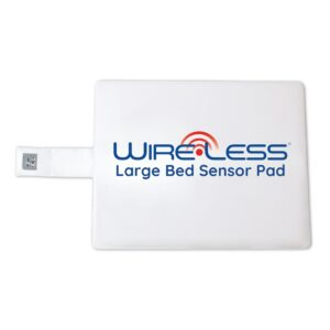 Wireless Bed Alarm Large 24x30 inch Sensor Pad for Elderly Dementia Fall and Wandering Prevention.