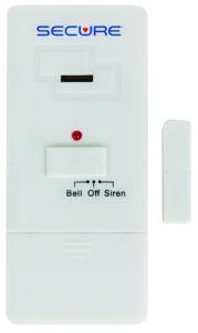 Secure Wireless Door or Window Sensor Alarm