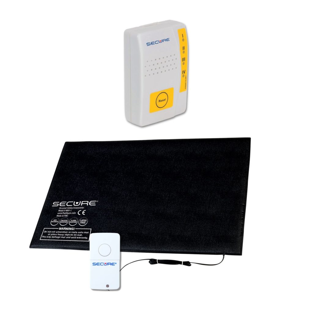 Bed Alarms For Elderly Wireless Secure Bed Exit Alarm Mat - Fall ...